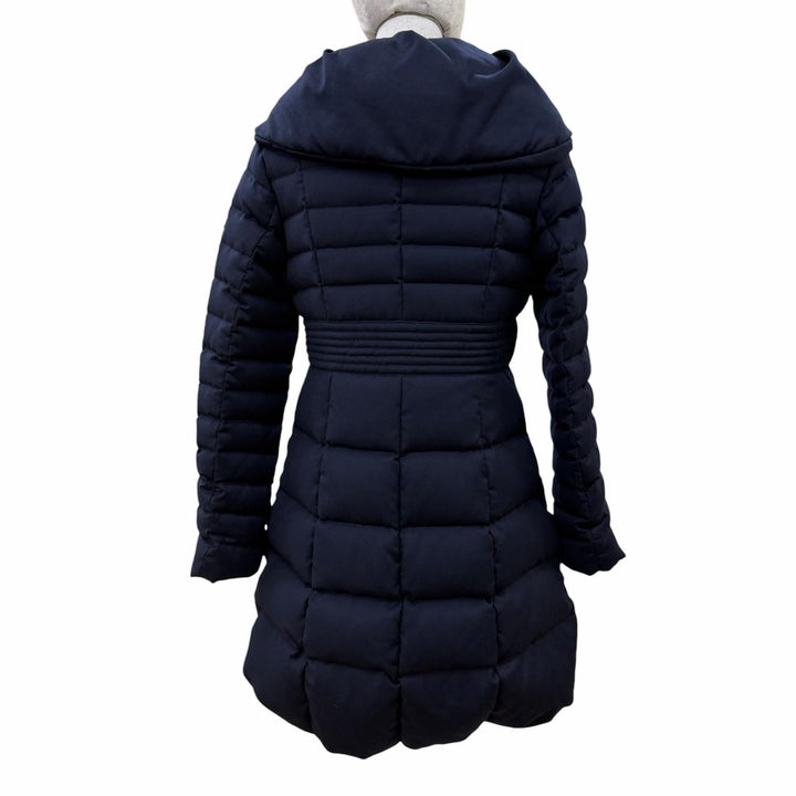美品☆TATRAS タトラス LTA9FW4216 NOBLE ノーブル ウール100％ ダウンコート ダークネイビー 01 イタリア製 正規品 レディース