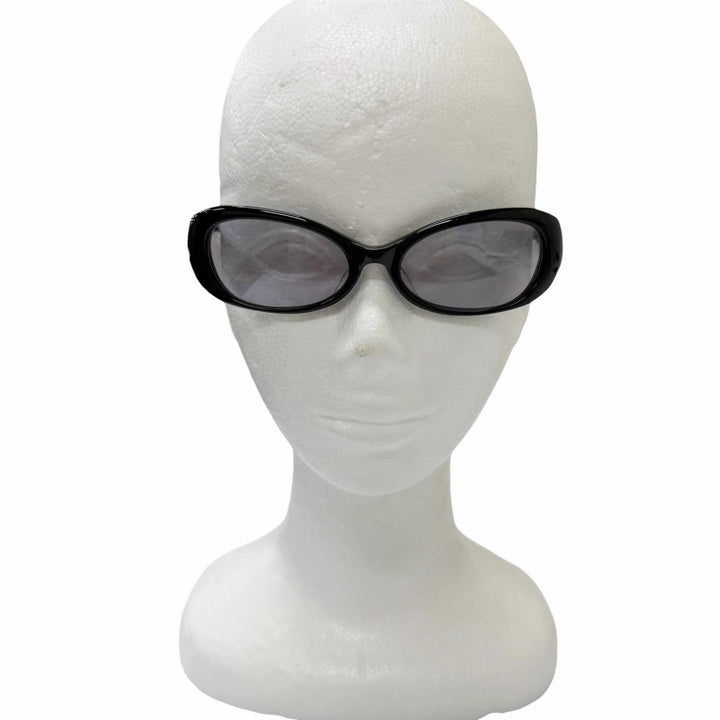 美品□OLIVER PEOPLES オリバーピープルズ Grace オーバルレンズ サングラス アイウェア ブラック 52□17-138 メンズ オススメ◎