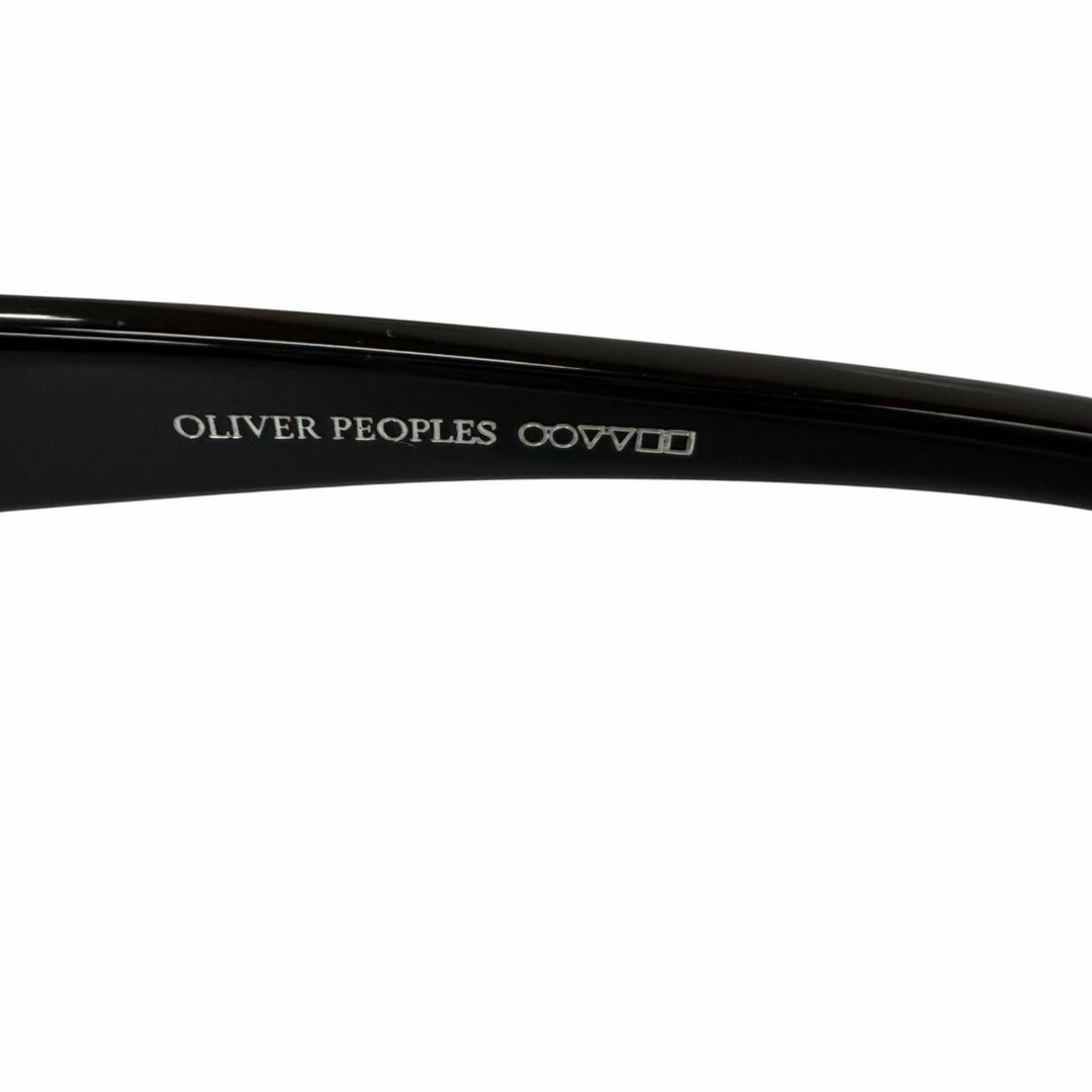 美品□OLIVER PEOPLES オリバーピープルズ Grace オーバルレンズ サングラス アイウェア ブラック 52□17-138 メンズ オススメ◎