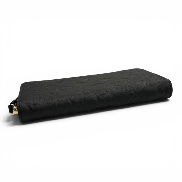 極美品★LOUIS VUITTON ルイヴィトン M61864 ジッピーウォレット モノグラムアンプラント ノワール ラウンドファスナー 長財布 箱・袋付