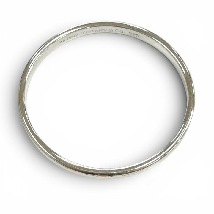 極美品★TIFFANY&amp;Co. ティファニー 1837 ナロー バングル 925 ブレスレット アクセサリー シルバー 重量33g レディース