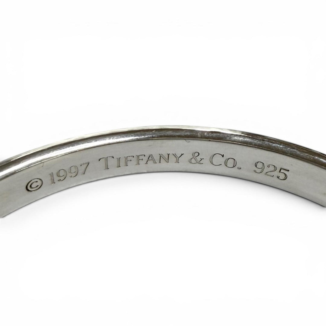 極美品★TIFFANY&amp;Co. ティファニー 1837 ナロー バングル 925 ブレスレット アクセサリー シルバー 重量33g レディース