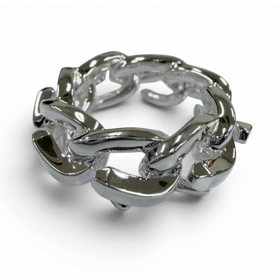 極美品☆TIFFANY&amp;Co. ティファニー フォージ リング AG925 指輪 アクセサリー シルバー 50 JP11号相当 重量12.1g レディース