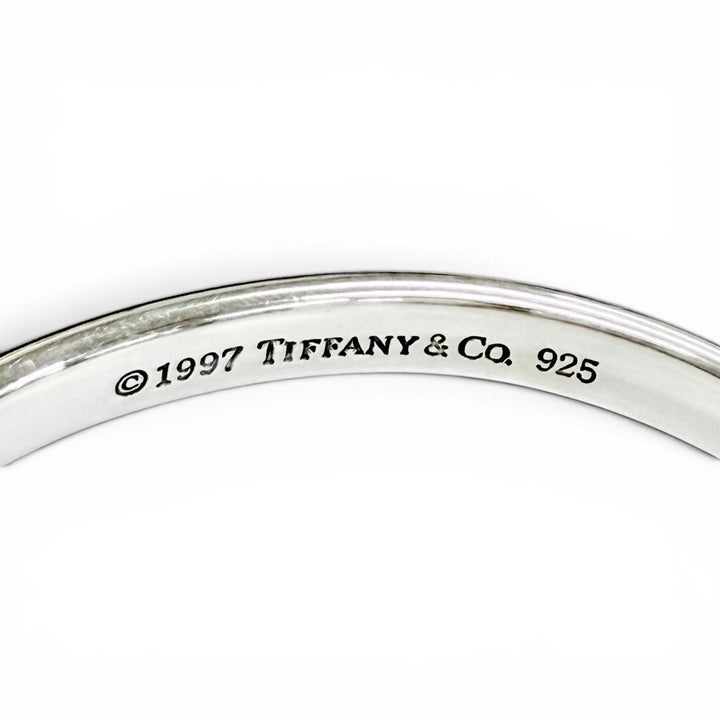 極美品△TIFFANY&amp;Co. ティファニー 1837 ナロー バングル 925 ブレスレット アクセサリー シルバー 重量32.2g レディース オススメ◎