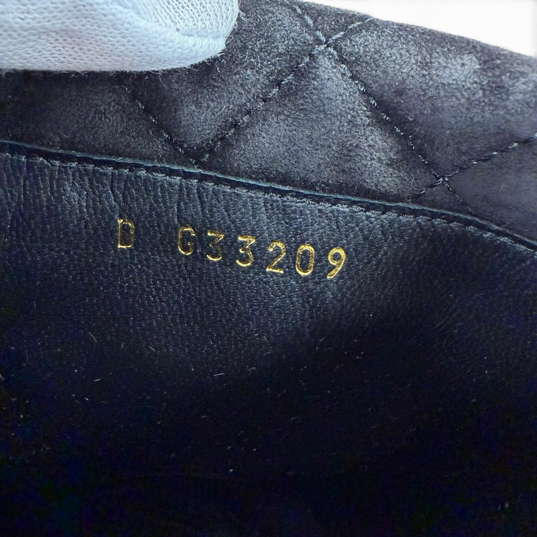美品☆CHANEL シャネル G33209 ココマーク ハート・クローバー スウェードレザー ショートブーツ ブラック 38.5 イタリア製 保存袋付き