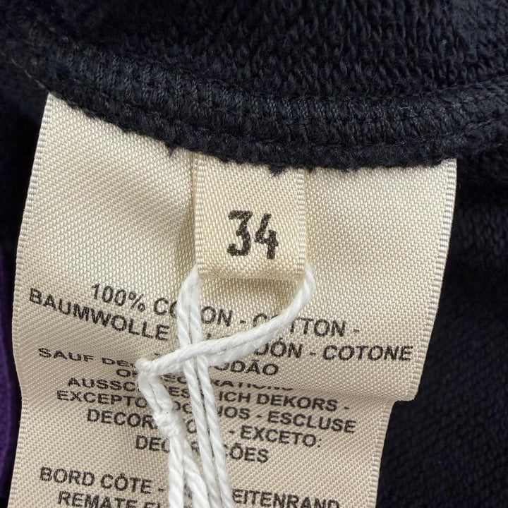 未使用品☆HERMES エルメス 23AW 3H4606DD フィギュール・アーティスティック コットン スウェット ブラック 34 イタリア製 レディース