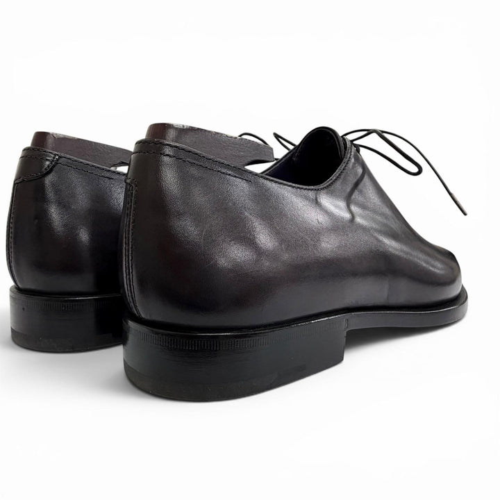 美品△Berluti ベルルッティ パティーヌ ホールカット レザーシューズ ビジネスシューズ ブラック 5 メンズ シューツリー オススメ◎