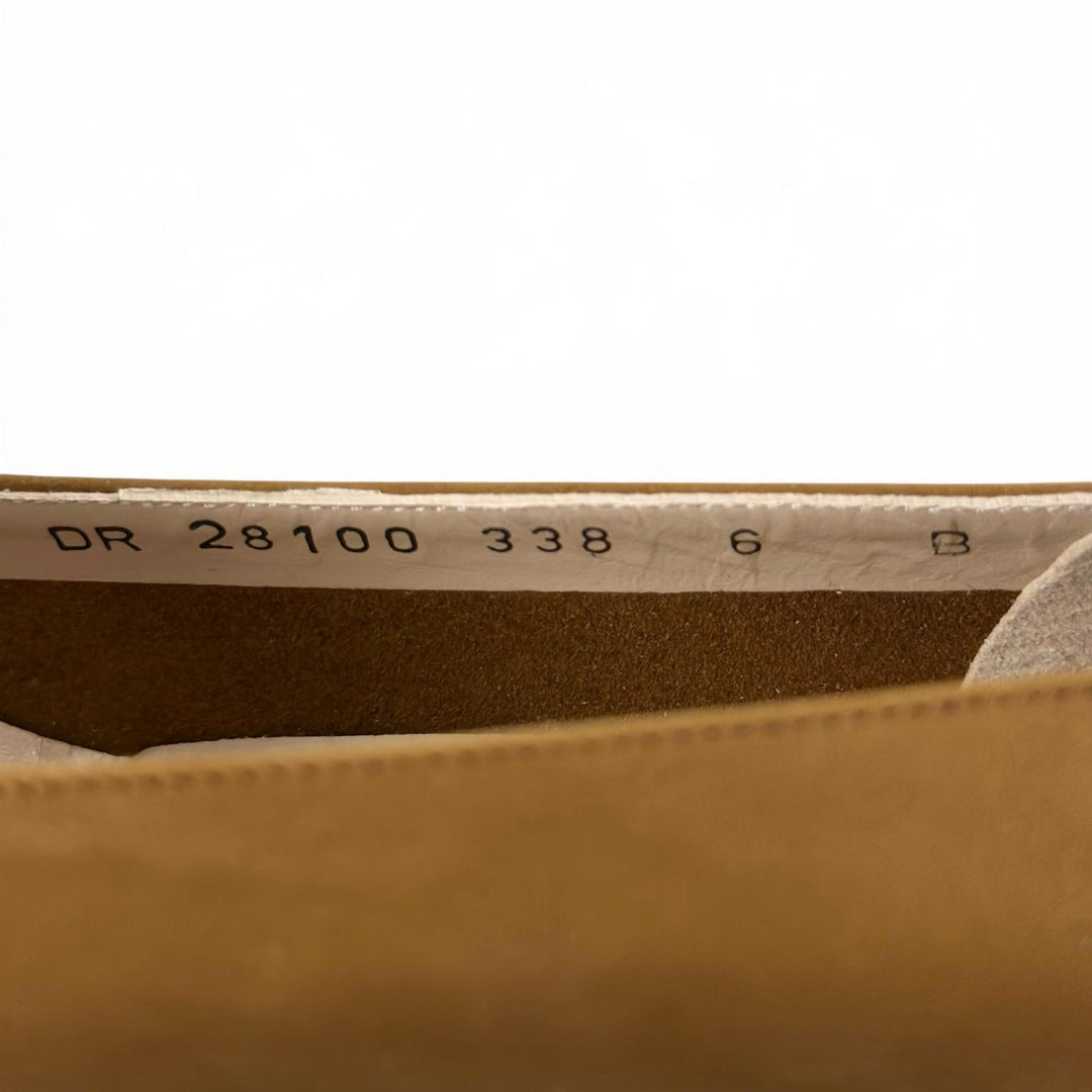 未使用品▲Salvatore Ferragamo サルヴァトーレフェラガモ VARA ヴァラリボン スウェードレザー パンプス ブラウン 6 レディース 箱付き