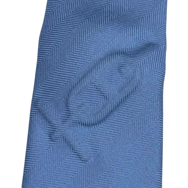 未使用品★HERMES エルメス シルク100% SEYCHELLES Hロゴ シェーヌダンクルエンボス ネクタイ 仏製 メンズ ビジネスオススメ◎ 箱付き