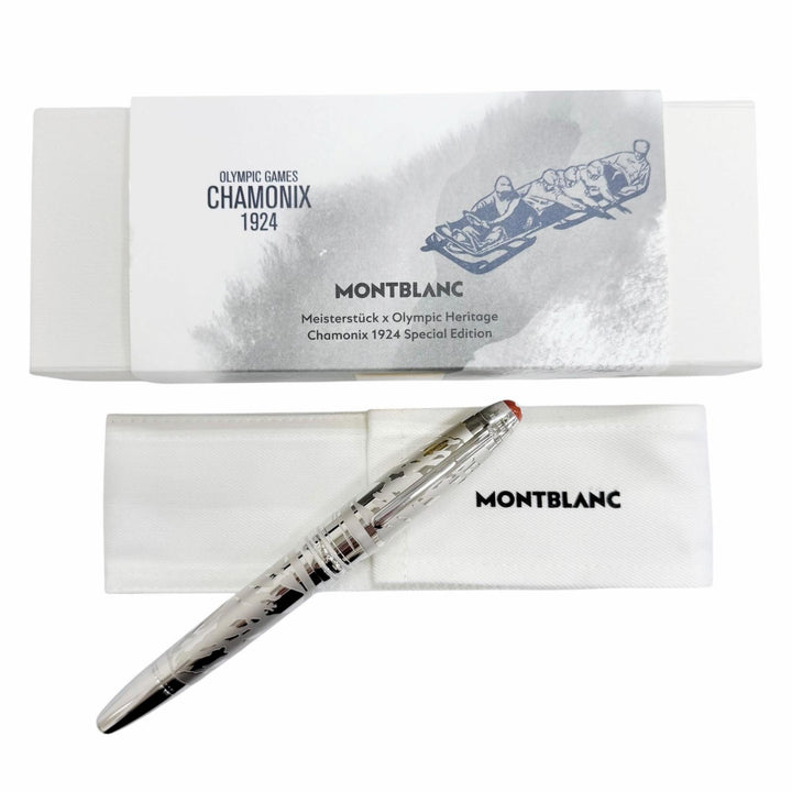 極美品△MONTBLANC モンブラン オリンピック ヘリテイジ シャモニー 1924 ソリテール ル グラン ローラーボール 100周年記念 ボールペン