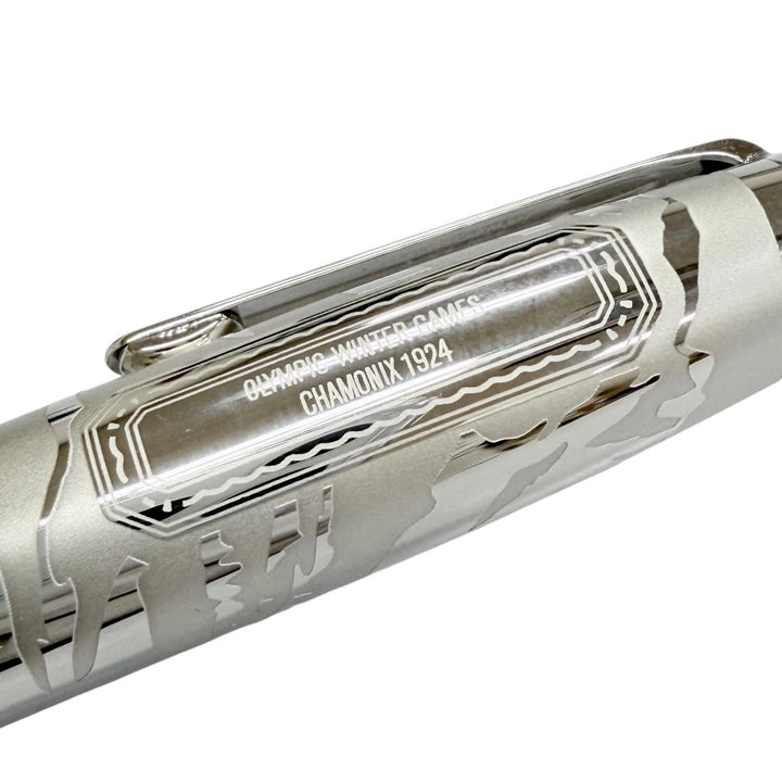 極美品△MONTBLANC モンブラン オリンピック ヘリテイジ シャモニー 1924 ソリテール ル グラン ローラーボール 100周年記念 ボールペン