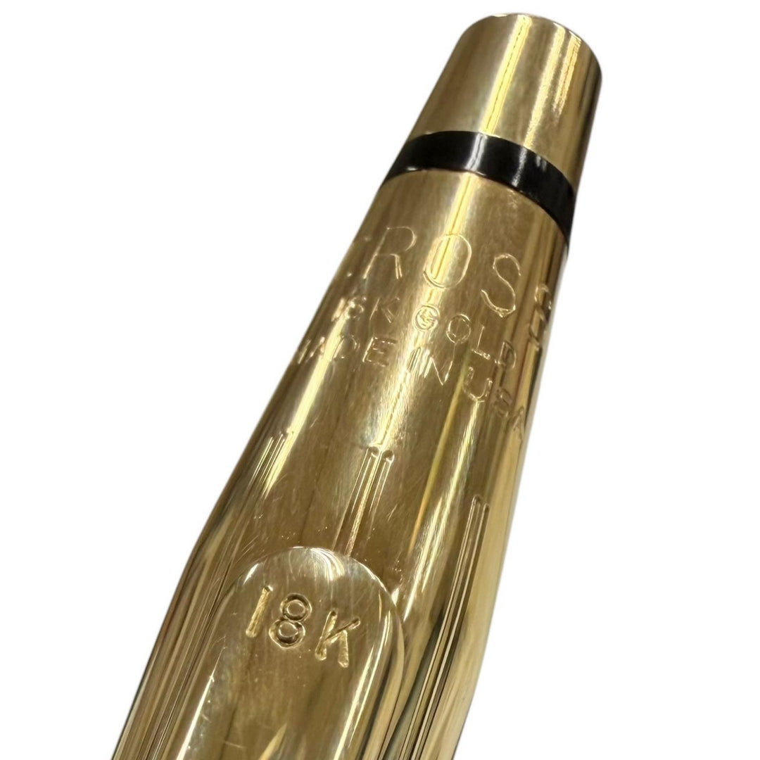 美品▼CROSS クロス ヴィンテージ クラシックセンチュリー 18K 創業100周年モデル ボールペン シャープペンシル 2本セット 総重量42.36g