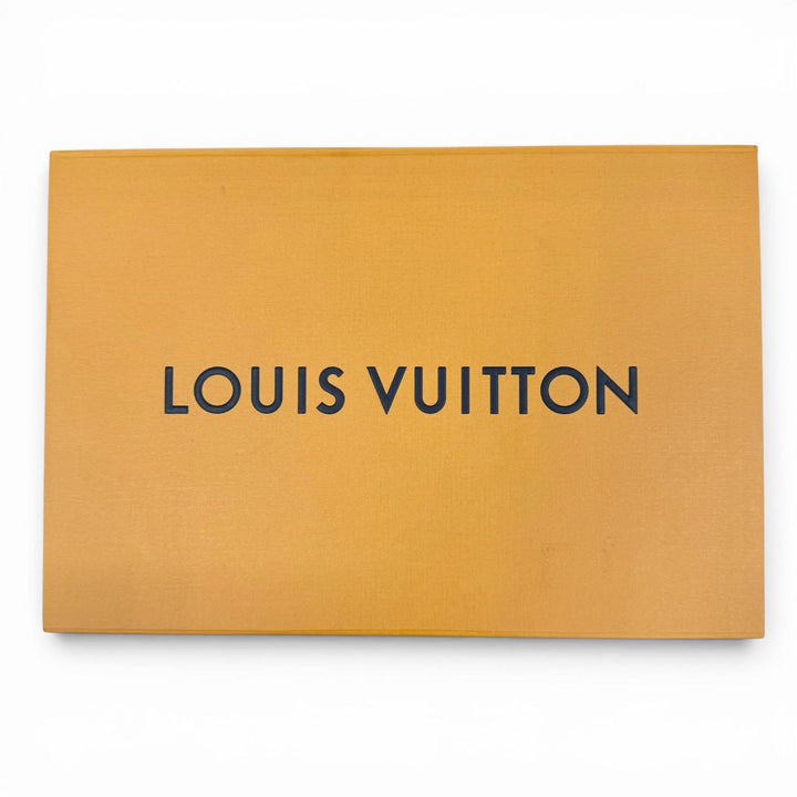 美品△LOUIS VUITTON ルイヴィトン M71040 マフラー レイキャビック カシミヤ100％ エシャルプ モノグラム フリンジ ブラック 正規品