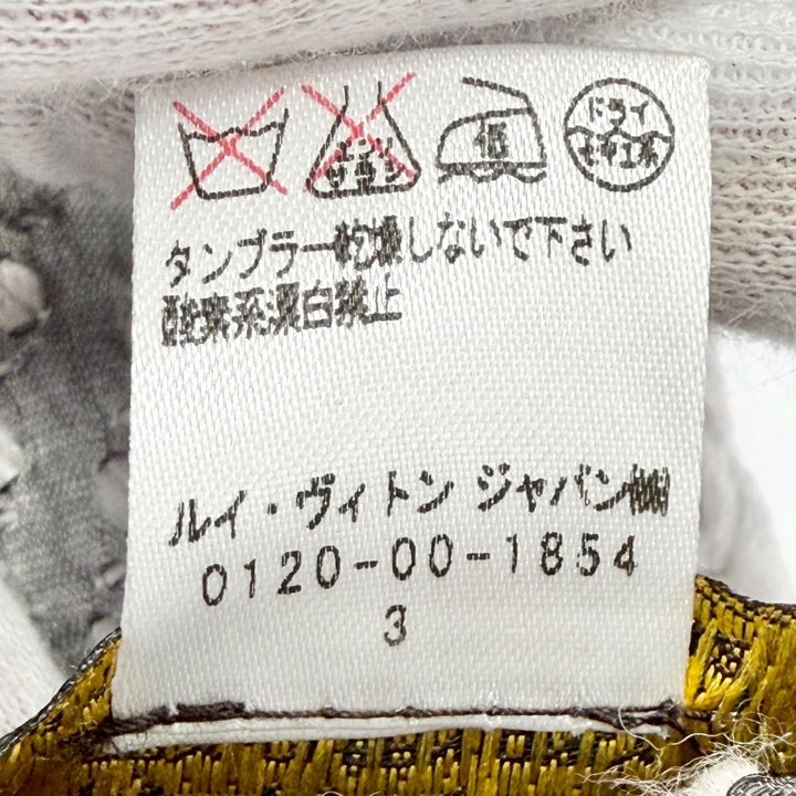 良品△LOUIS VUITTON ルイヴィトン M74742 エシャルプ ロゴマニア ウール シルク グリペルル モノグラム フリンジ マフラー 伊製 正規品