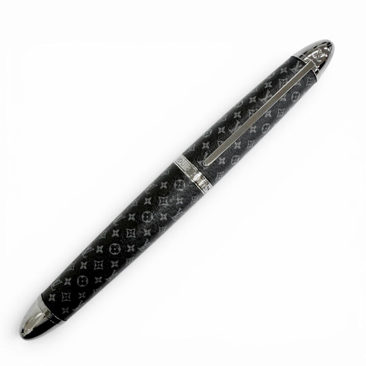 極美品△LOUIS VUITTON ルイヴィトン GI1494 ローラーボールペン ドック モノグラム エクリプス 現行品 ボールペン 筆記◎ 定価177100円