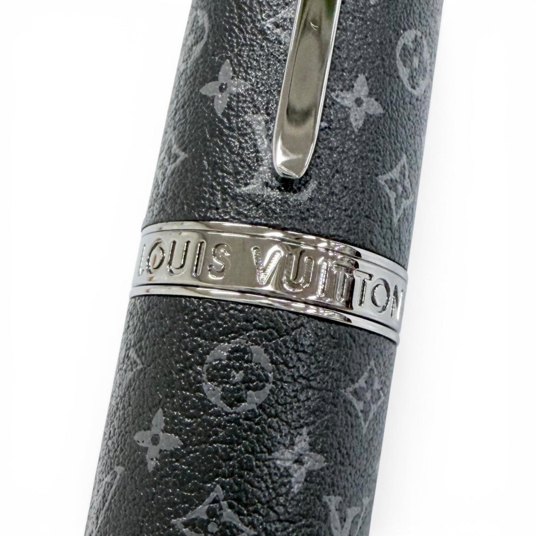 極美品△LOUIS VUITTON ルイヴィトン GI1494 ローラーボールペン ドック モノグラム エクリプス 現行品 ボールペン 筆記◎ 定価177100円