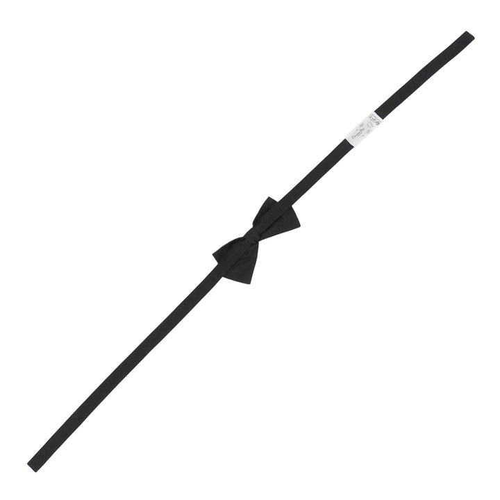 美品▲DIOR ディオール 41BOW100A615 シルク100％ CDロゴ刺繍 ボウタイ 蝶ネクタイ ネクタイ ブラック U イタリア製 メンズ 箱付き