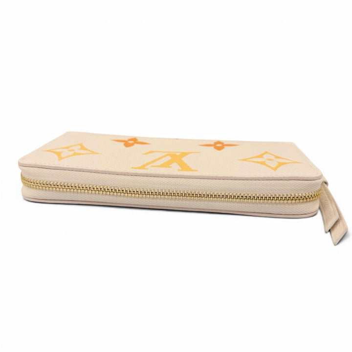 未使用品☆LOUIS VUITTON ルイヴィトン M82206 LV グラディエント アンプラント ラウンドファスナー レザー ジッピーウォレット 長財布