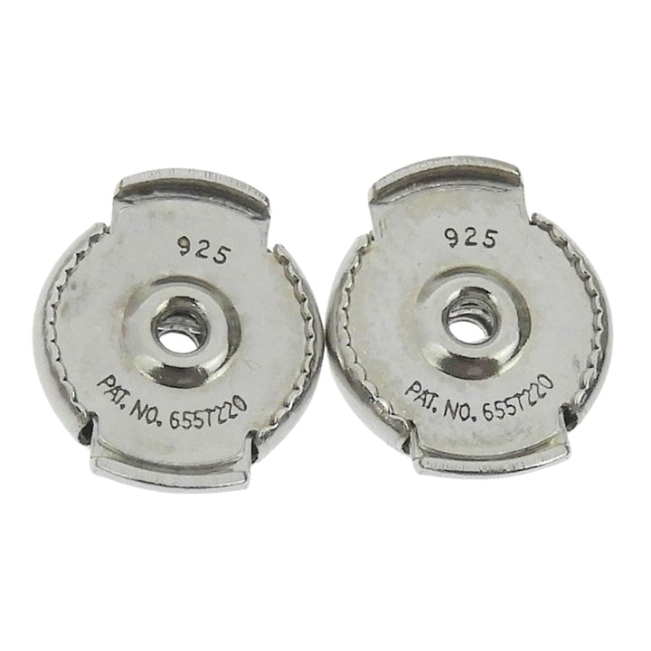 未使用品▲HERMES エルメス 25S301641 ループ MM SV925 ピアス シルバー イタリア製 重量11.93g レディース アクセサリー 箱付き