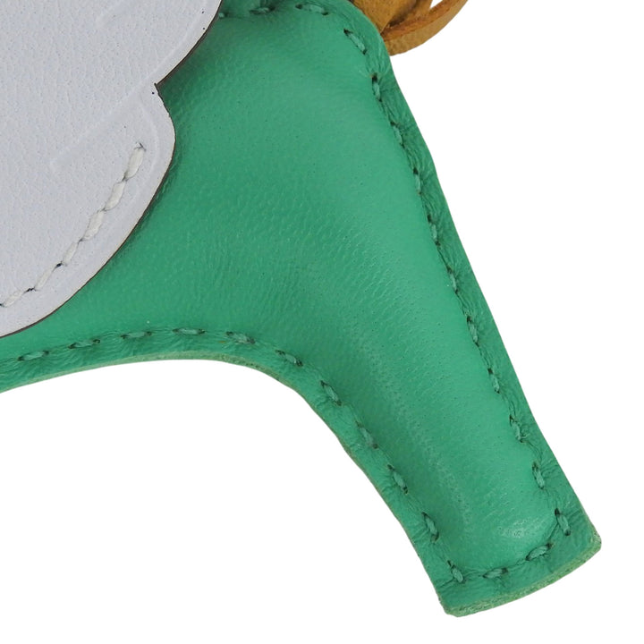 未使用品▲HERMES エルメス ロデオ ペガサス PM アニョーミロ ミント セサミ ブループリュム バッグチャーム U刻印 仏製 レディース 箱付