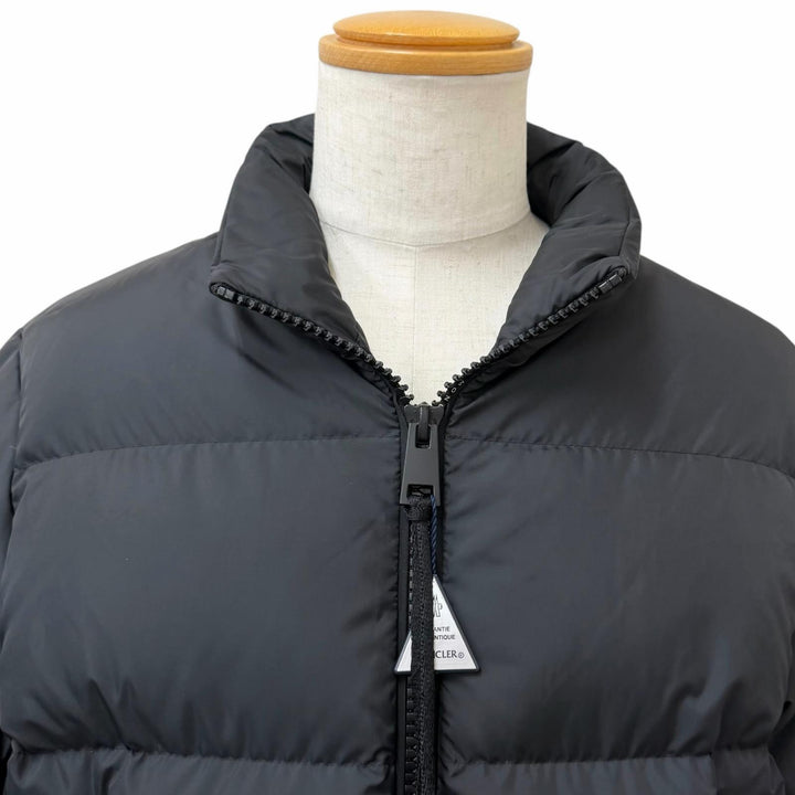 極美品□MONCLER モンクレール 2025年製 Matt Black K20911A00173 ERTERLE GIUBBOTTO ダウンジャケット ブラック 2 正規品 メンズ