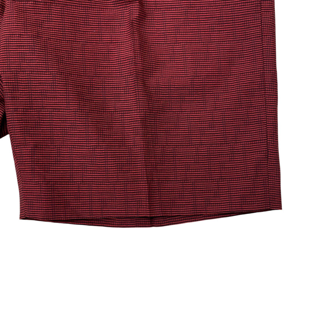 美品▲FENDI フェンディ 2022年製 FB0521 AKC4 FFロゴ ショートパンツ ハーフパンツ レッド 46 正規品 メンズ ガーメント・ハンガー付き