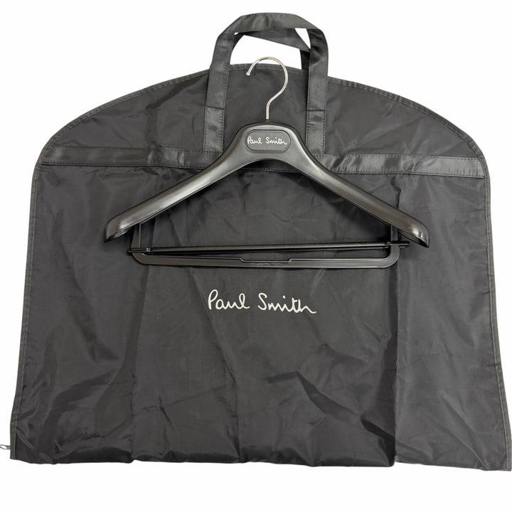 極美品□Paul Smith ポールスミス シルク混 ロロピアーナ社製生地 ストライプ柄 シングルスーツ ネイビー S 日本製 正規品 メンズ