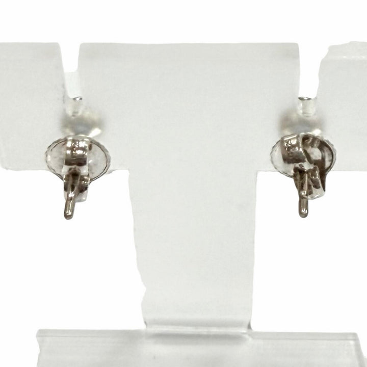 美品★TIFFANY&amp;Co. ティファニー エルサペレッティ カラー バイザヤード ピアス AG925 アクアマリン シルバー ブルー 総重量1.0g