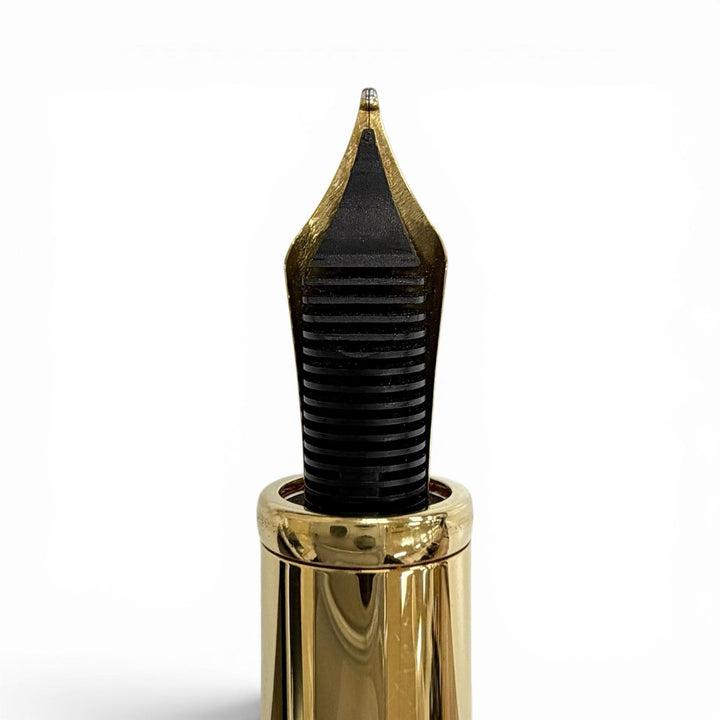 極美品△MONTBLANC モンブラン パトロンシリーズ2005 ユリウス二世 ペン先18K Mニブ 4711/4810 ホワイトスター 万年筆 ゴールド クリーム