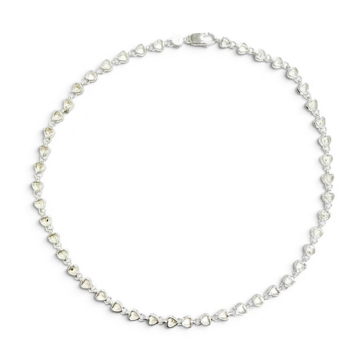 美品△TIFFANY&amp;Co. ティファニー ヴィンテージ パフハート ネックレス アクセサリー 925 シルバー 重量16.6g レディース イタリア製