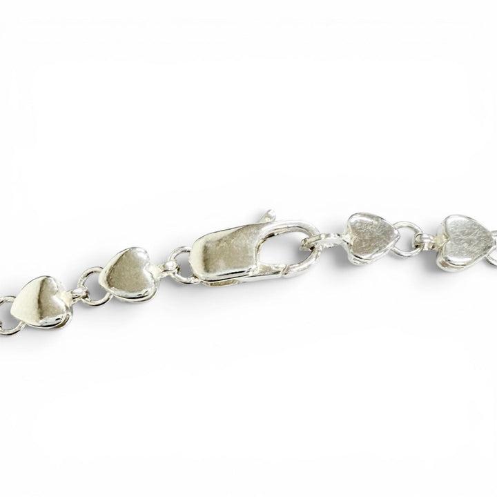 美品△TIFFANY&amp;Co. ティファニー ヴィンテージ パフハート ネックレス アクセサリー 925 シルバー 重量16.6g レディース イタリア製