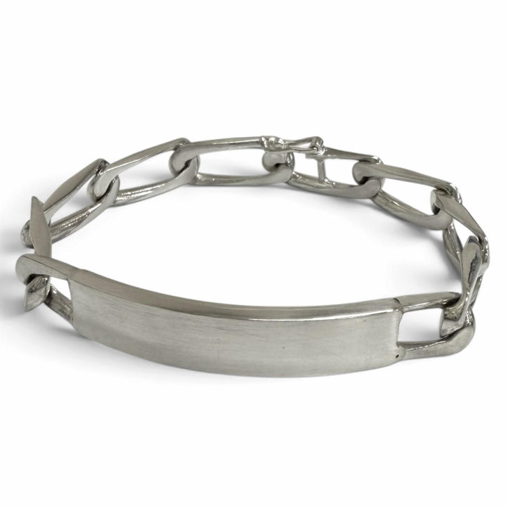美品□TIFFANY&amp;Co. ティファニー ヴィンテージ SV925 ID ブレスレット アクセサリー シルバー イタリア製 重量22g レディース メンズ