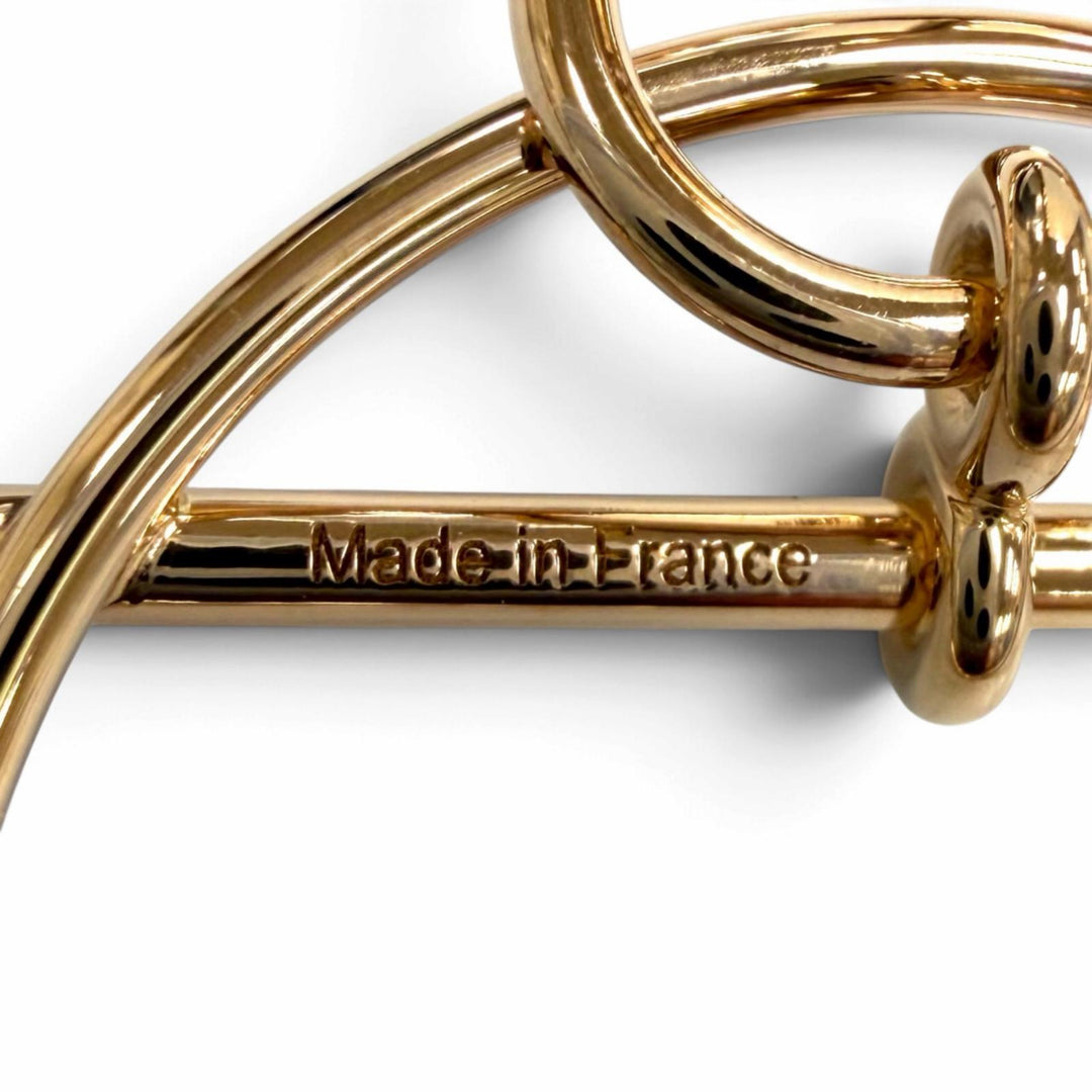 極美品★HERMES エルメス 2022年製 ピアス エシャペ PM AU750(PG) アクセサリー ピンクゴールド フランス製 重量8.23g レディース