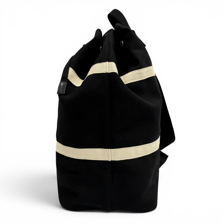 極美品▼SAINT LAURENT PARIS サンローランパリ 734682 キャンバス レザー リヴゴーシュ スリングバッグ ワンショルダーバッグ 保存袋付