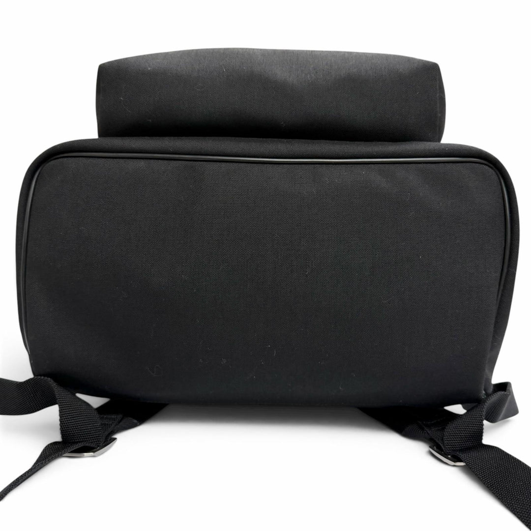 美品□SAINT LAURENT PARIS サンローランパリ 534967 シティ サンローラン キャンバス レザー リュックサック イタリア製 保存袋付き