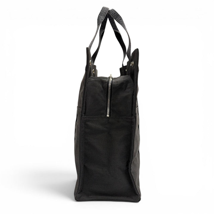 極美品▼HERMES エルメス エールライン トート GM シルバー金具 セリエボタン ハンドバッグ トートバッグ グレー フランス製 メンズ