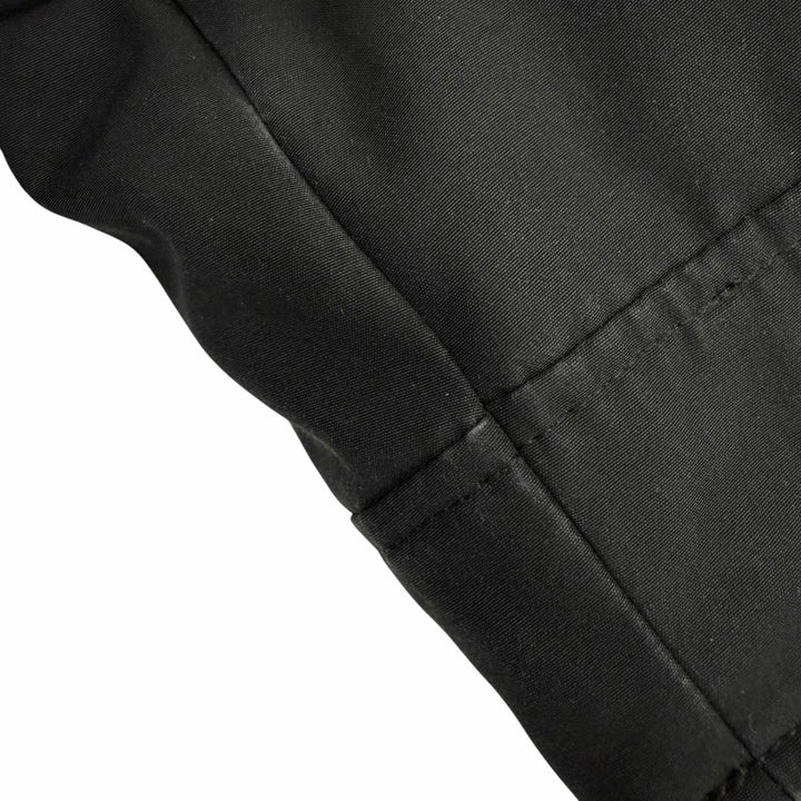 美品◇CANADA GOOSE カナダグース 2300JL CHARLOTTE PARKA ロゴワッペン ファー フード付き ダウンジャケット 黒 M 正規品 レディース