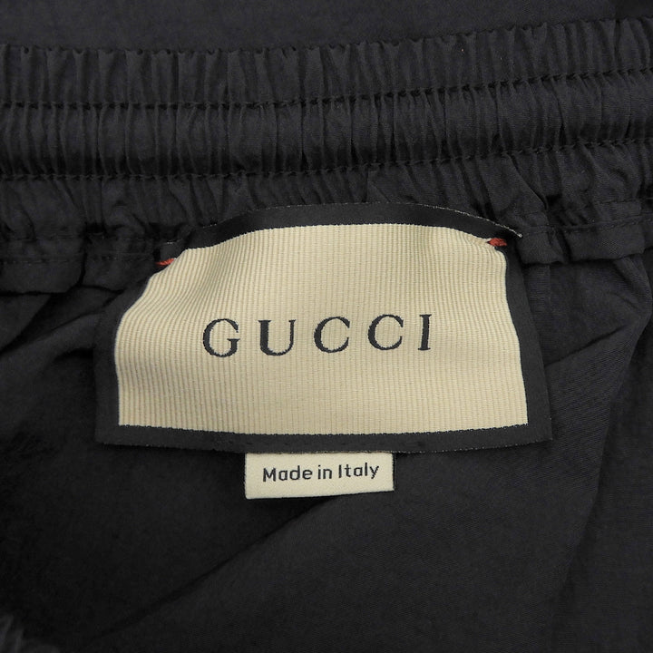 未使用品▲GUCCI グッチ 23SS 746824 TRAINING PANTS GGキャンバス パンツ ブラック グリーン XL イタリア製 正規品 メンズ