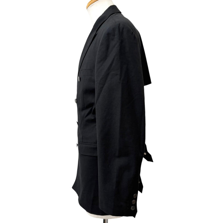美品□Jean Paul GAULTIER HOMME ジャンポールゴルチエ オム ヴィンテージ ボンテージ ジャケット コート ブラック 48 日本製 正規品