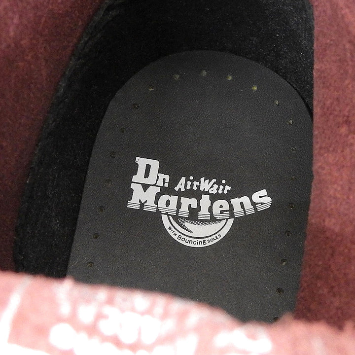 未使用品▲Dr.Martens ドクターマーチン 1460 PASCAL 8ホール ブーツ イエローステッチ レザーブーツ ボルドー UK5 メンズ 箱付き