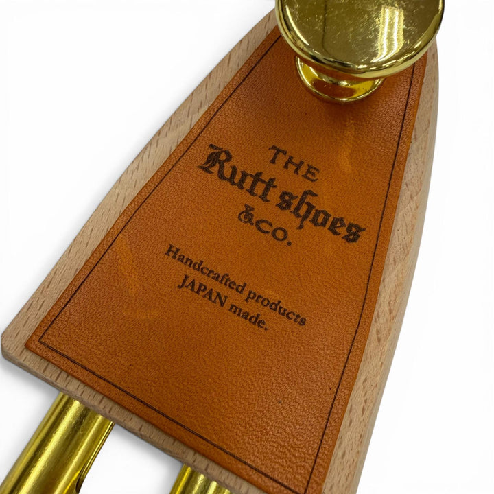美品▼The Ruttshoes&amp;Co. ラッドシューズ RIDLEY レザー 168Mラスト Uチップ レースアップ レザーシューズ ブラック 7.5 メンズ 箱付き