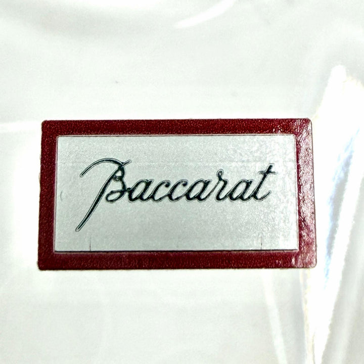 美品◇Baccarat バカラ オセマニア ガラス フラワーベース 花瓶 インテリア クリア エメラルドグリーン レディース 箱付き