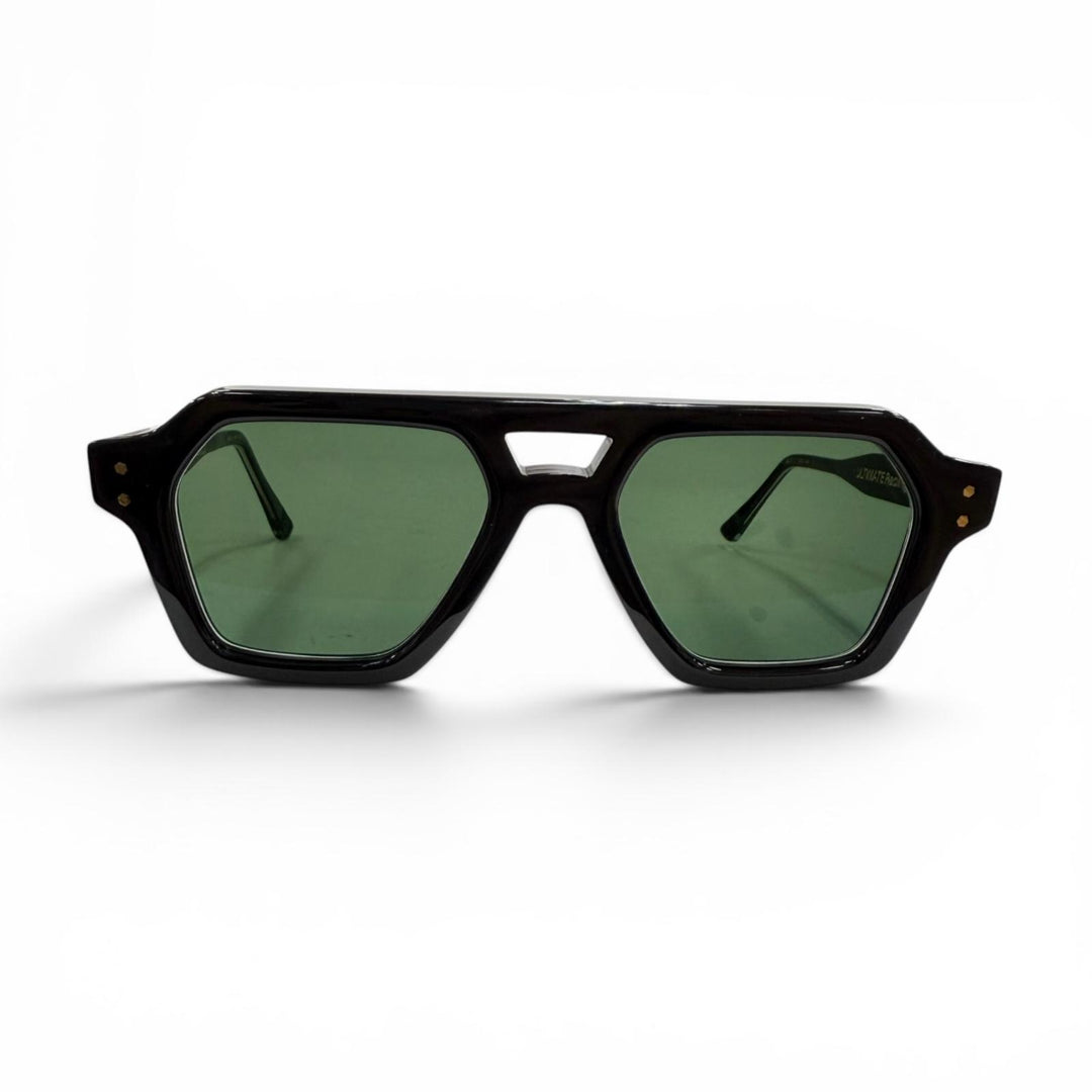 極美品◇NATIVE SONS Team Ikuzawa ネイティブサンズ チームイクザワ TETSU ツーブリッジ サングラス 50.6□19.3 144 度入 日本製 メンズ