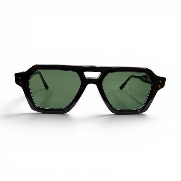 極美品◇NATIVE SONS Team Ikuzawa ネイティブサンズ チームイクザワ TETSU ツーブリッジ サングラス 50.6□19.3 144 度入 日本製 メンズ
