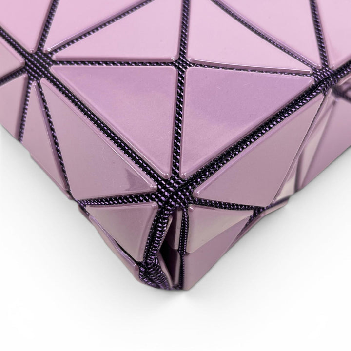 極美品▲BAOBAO ISSEY MIYAKE バオバオ イッセイミヤケ BB33AG610 CARAT カラット ミニ ハンドバッグ パープル 日本製 正規品 レディース