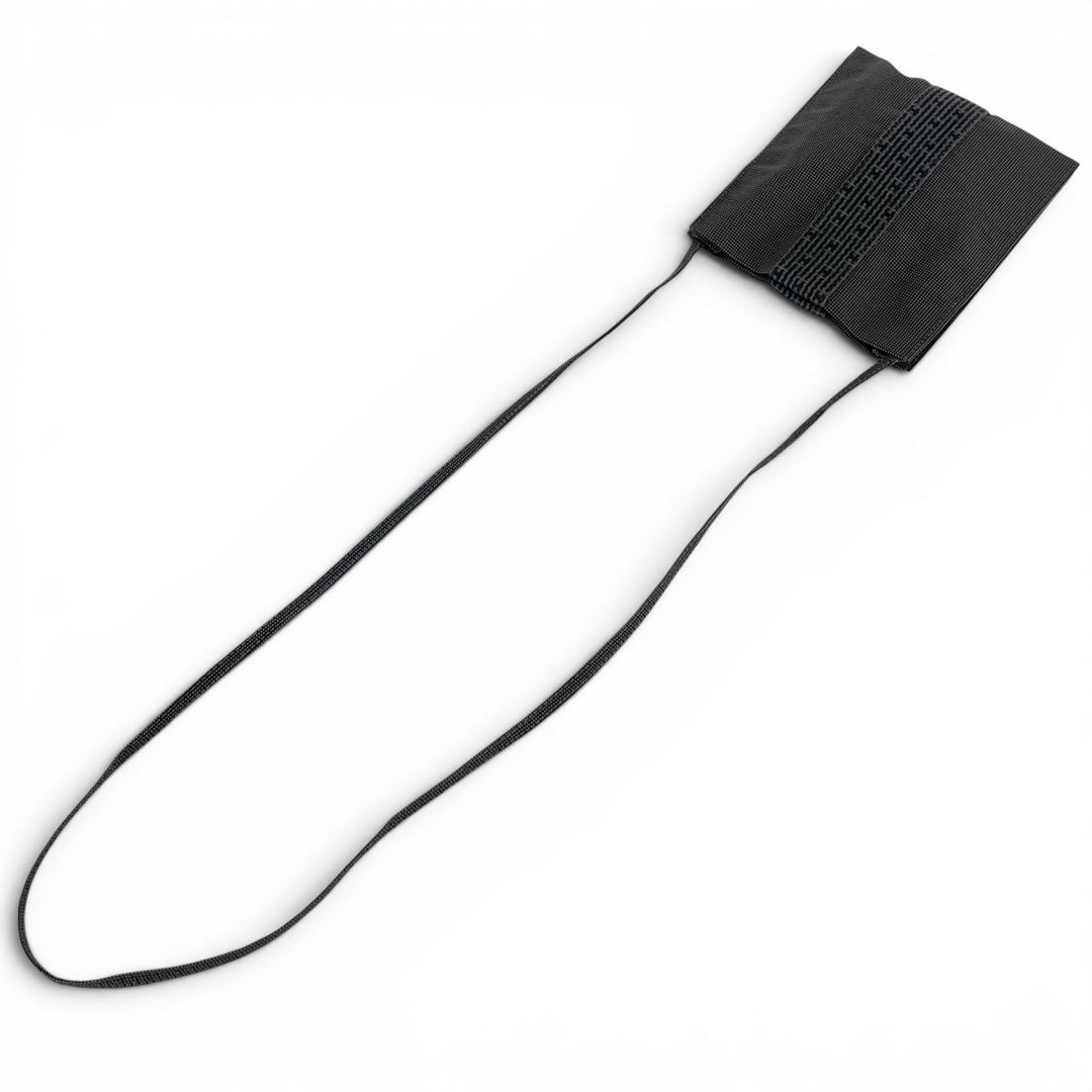 極美品▲HERMES エルメス エールライン ポシェット Hロゴ スクエア サコッシュ ショルダーバッグ グレー フランス製 メンズ