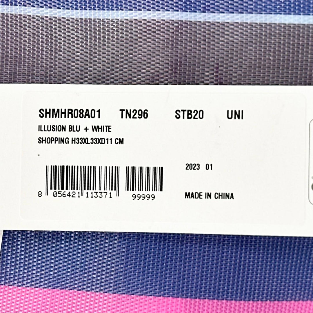 未使用品▲MARNI マルニ SHMHR08A01 FLOWER CAFE フラワーカフェ ストライプ トートバッグ マルチカラー レディース 保存袋付き