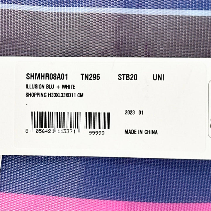未使用品▲MARNI マルニ SHMHR08A01 FLOWER CAFE フラワーカフェ ストライプ トートバッグ マルチカラー レディース 保存袋付き