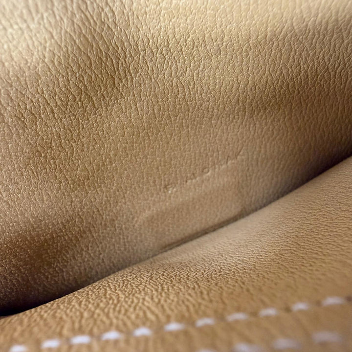美品☆HERMES エルメス ベアンスフレ アリゲーター クラフト シルバー金具 ロングウォレット 長財布 R刻印 フランス製 レディース