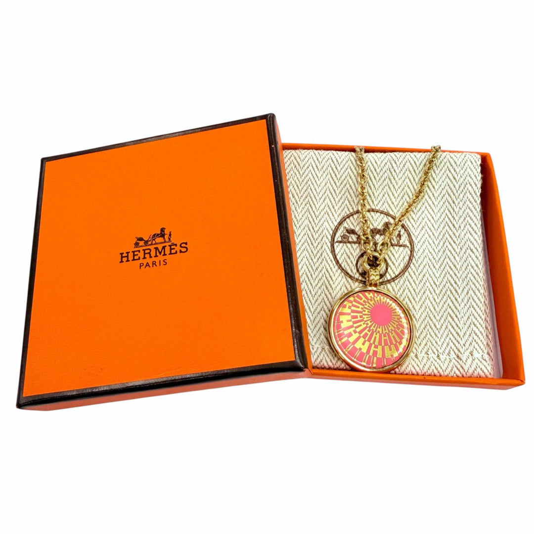 美品☆HERMES エルメス メダイユ PM OP&